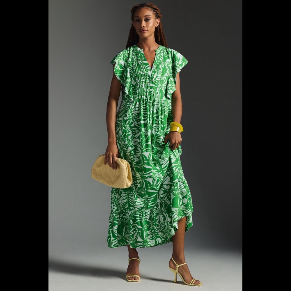 NWT Anthropologie Maeve The Cassandra Maxi Dress